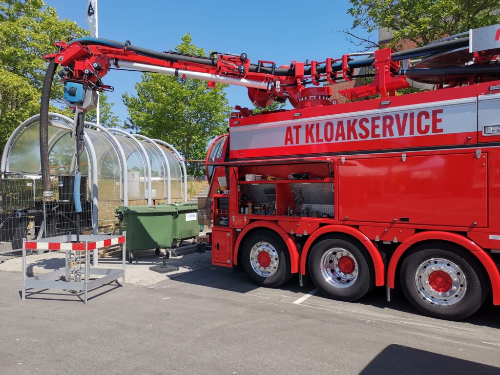 Kloakservice arbejde