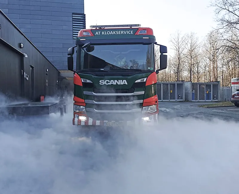 Kloakservice arbejde